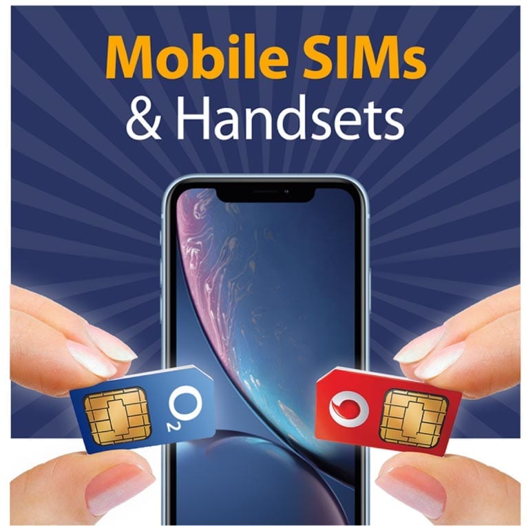 Mobile SIMS and handsets logo